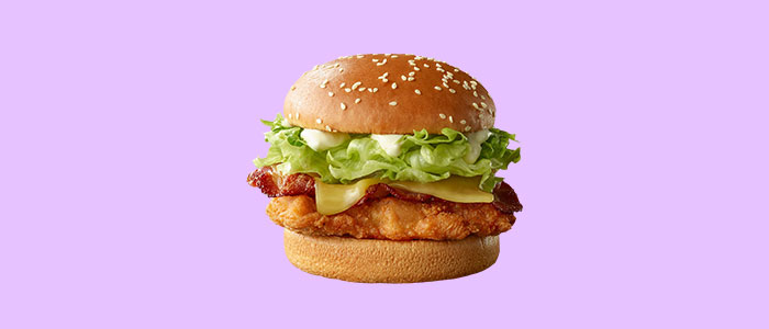 Texas Bbq Chicken Burger  Single 