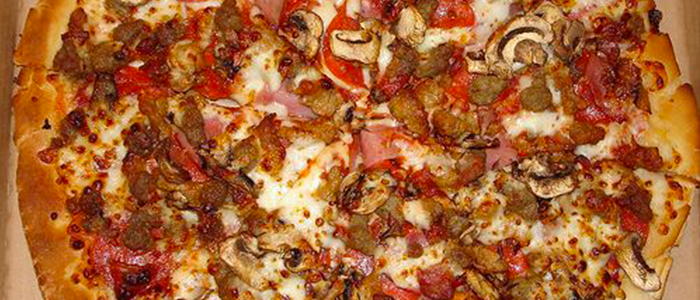 Supreme Meat Feast Pizza  8" 