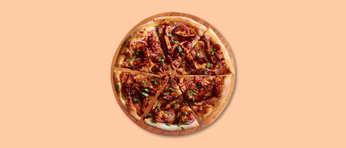 Bbq Chicken Pizza  8" 