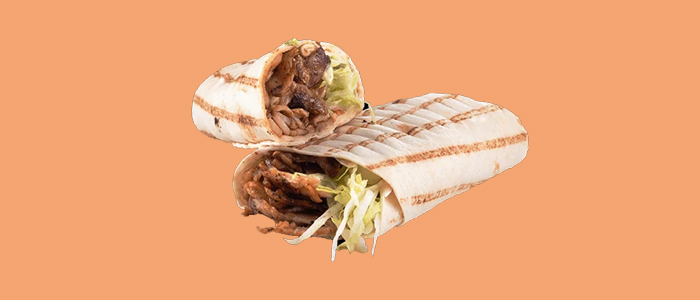 Lamb Donner Wrap  Single 