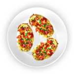 Potato Skins With Cheese 