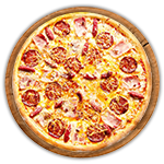 Supreme Meat Feast Pizza 