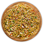 Tuna Sweetcorn Melt Pizza 